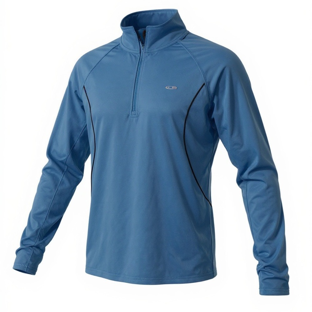 Champion Blue Lightweight Half-Zip Jacket